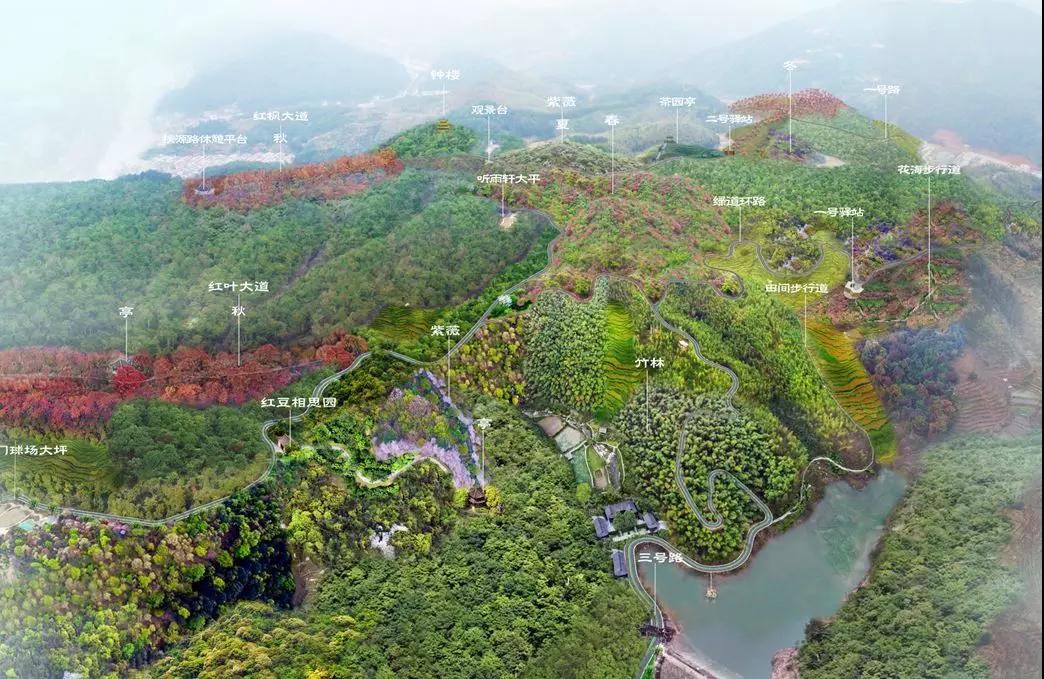 九姑山规划效果图