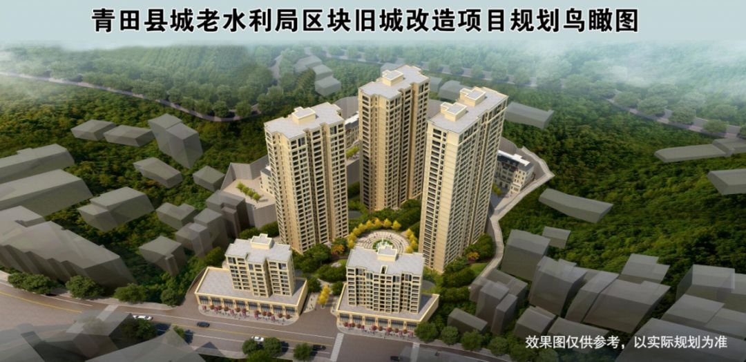 两区块签约率均超80%!青田旧城改造项目协议生效!