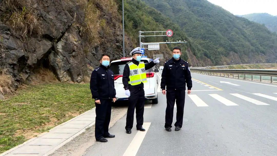 景宁交警大队组织开展交通管制宣传和道路安全隐患排查工作